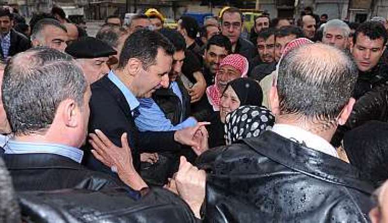 الأسد الحياة ستعود الى طبيعتها في بابا عمرو