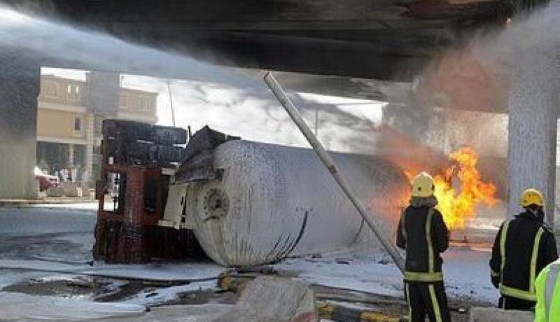 ارتفاع عدد قتلى انفجار صهريج الغاز بالرياض إلى 26 شخصا و 130 جريحا