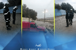 بالصور..الحماية المدنية في تبسة تتدخل بسبب التقلبات الجوية