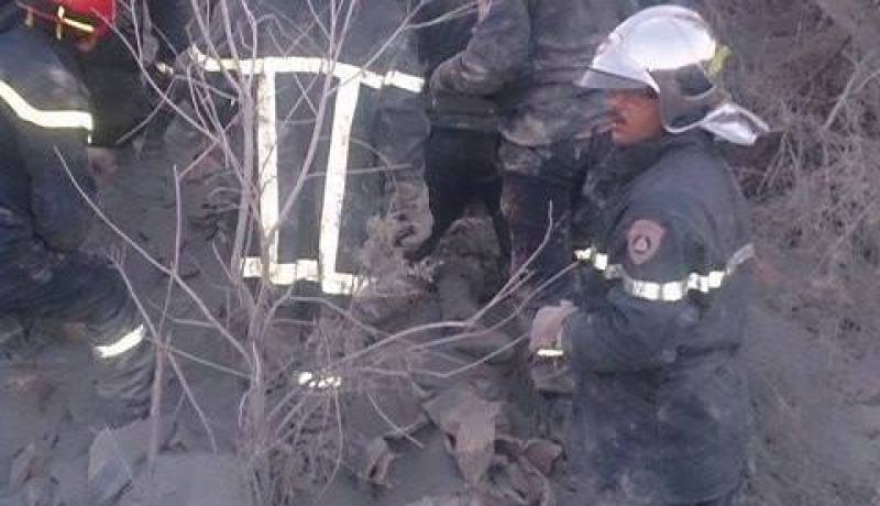 بالصور.. قتيل وجريحان في إنحراف قطار لنقل البضائع ببسكرة