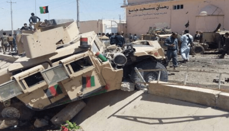 مقتل 5 أشخاص في هجوم انتحاري بأفغانستان