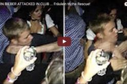 بالفيديو.. نادلة تنقذ المغني الكندي جاستن بيبر