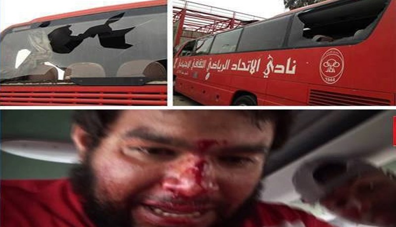 هجوم على حافلة نادي الاتحاد الليبي يخدم روراوة لنقل مواجهة محليي “الخضر” خارج ليبيا