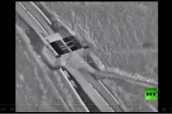 روسيا تنشر فيديو يظهر تهريب النفط من داعش في سوريا إلى تركيا