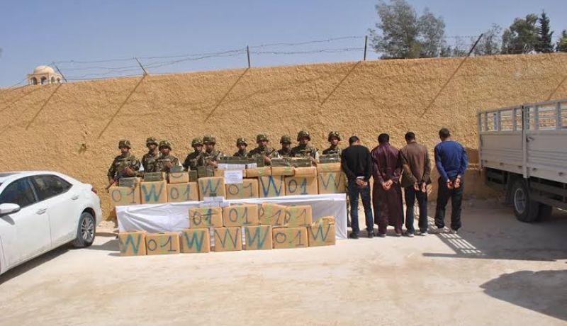 بالصور هكذا تم حجز 1010 كلغ من الكيف المعالج في الوادي