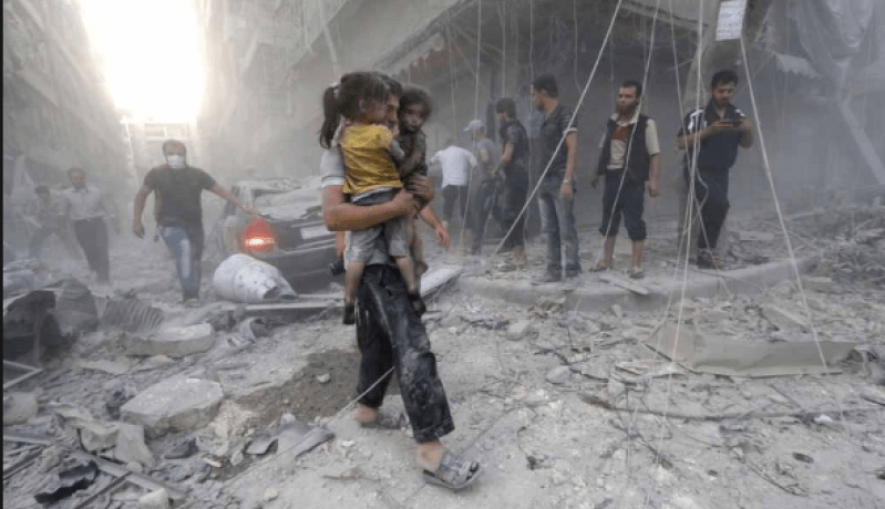 مقتل 14 شخصا في غارات جوية بسوريا