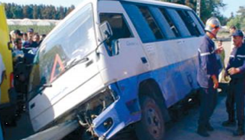 . 34جريحا 2 في حالة خطيرة في انقلاب حافلة بجيجل