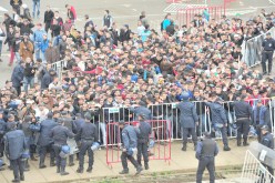 إصابة أكثر من 53 مناصرا، إثنان منهم سقطا من جسر وادي بني عزة بسبب التدافع