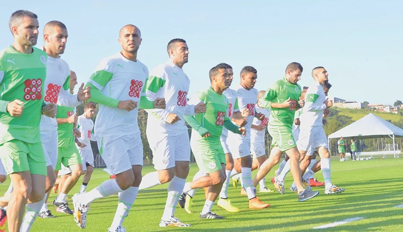 الخضر يواصلون التحضيرات الجدية في سوروكابا