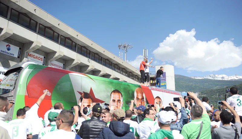 8رحـلات، 50 مـؤطــرا، 17 شرطيا منهم 7 بالزي الـرسمي الجـزائري في البرازيل