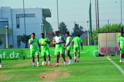 سليماني، مجاني وبراهيمي يغيبون عن تدريبات الخضر قبل 4 أيام عن مواجهة إثيوبيا