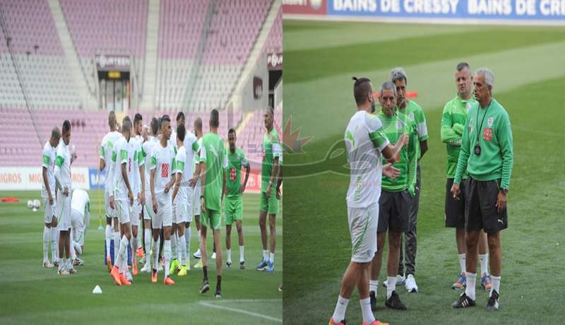 حليـــلـــوزيتش يفــــاجئ الجميــــع ويغــلـــق الحصــة التدريبـيــة في وجه الإعـلامــيـــين