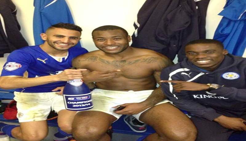 محرز يحتفل بالخمر ويتورط في التطبيع مع الكيان الصهيوني