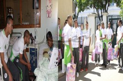 لاعبو “الخضر” يزورون الأطفال المرضى ويقدمون لهم الهدايا بمستشفى “بارني” في حسين داي