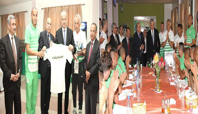 سلال: بوتفليقة يدعّمكم وسيشاهد كل مباريـاتـكم في المونـديـــال