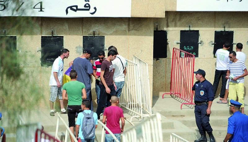 إقبـال متوسط لأنـصـار الخـضــرو8000 تذكرة فقط بيـعت إلى غاية عشية أمس