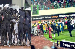 تبهديلة في نصف نهائي الكان و شغبٌ واجتياح لأرضية الملعب بعد خسارة البلد المنظم