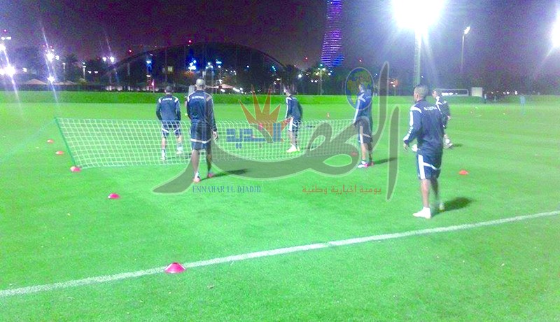 الخضر أجروا أول حصة تدريبية أمس اكتشفوا مجمّع أسبايـر وحليش يتعافى ويطمئن غوركيف