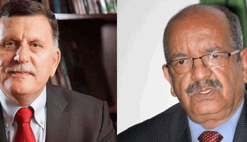 مساهل يلتقي رئيس حكومة الوفاق الليبية فايز السراج بطرابلس