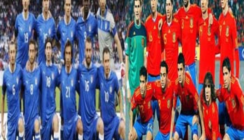 نهائي‮ ‬من نار‮.. ‬بين الإسبان والطليان‮ ‬