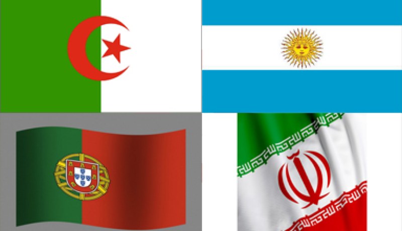 الجزائر تواجه الأرجنتين والبرتغال وإيران في مونديال البرازيل 2014