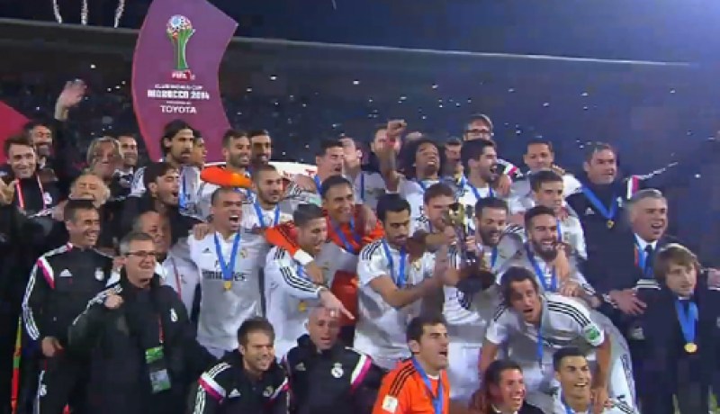 ريال مدريد يتوج بكأس العالم للأندية لأول مرة في تاريخه
