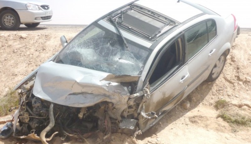 وفاة 3 اشخاص وإصابة 10 في 3 حوادث مرور متفرقة في الأغواط