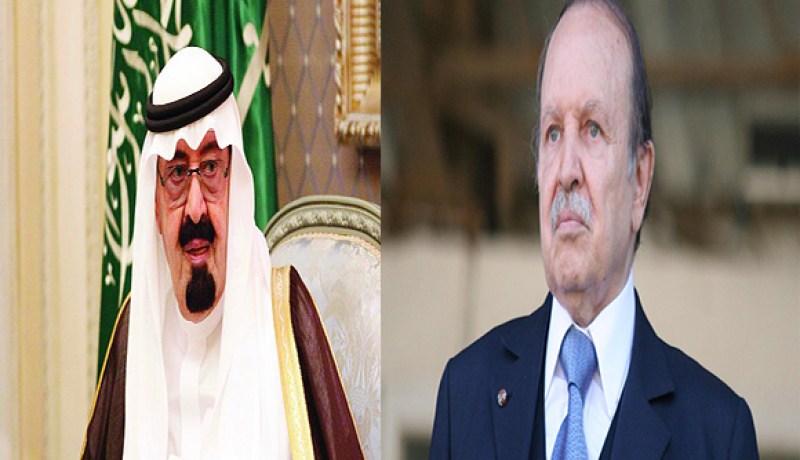 بوتفليقة يعلن الحداد لمدة 3 أيام اثر وفاة الملك عبد الله بن عبد العزيز