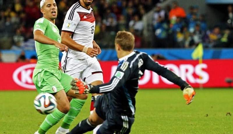 مباراة الجزائر وألمانيا في المونديال الأفضل في 2014