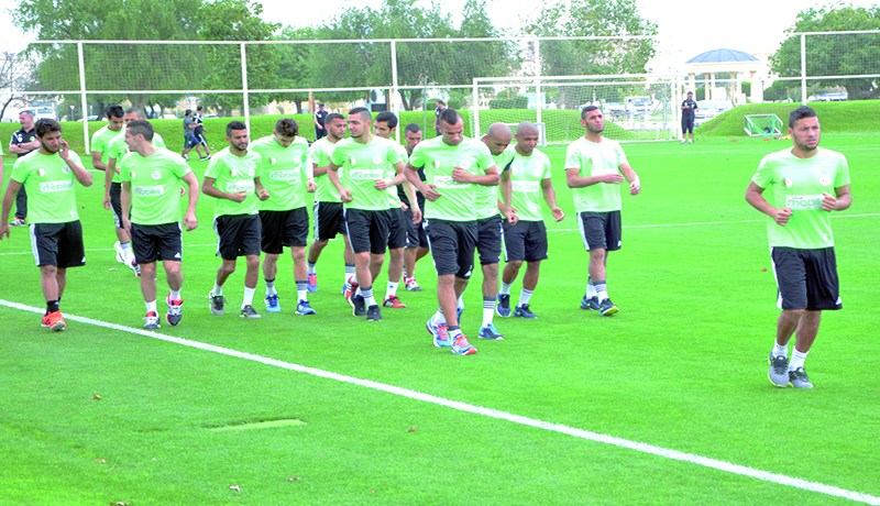 تربص الخضر في قطـر للتحواس والماكدونالد