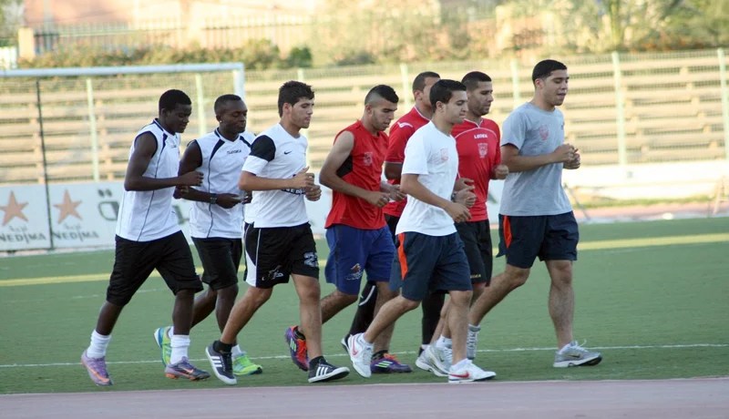 جمعية الشلف تواصل التدريبات تحضيرا لمباراة النجم الساحلي