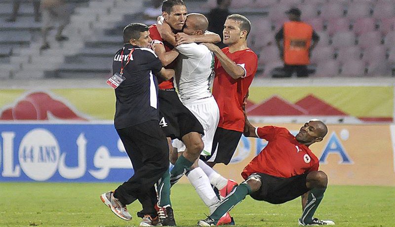 جبور: “الليبيون تجاوزا حدودهم ولم أشتم أو أستفز أي لاعب منهم”