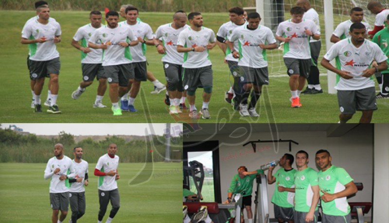 المنتخب الوطني يجري ثالث حصصه التدريبية في روستبورغ وفيغولي ينضم إلى المجموعة