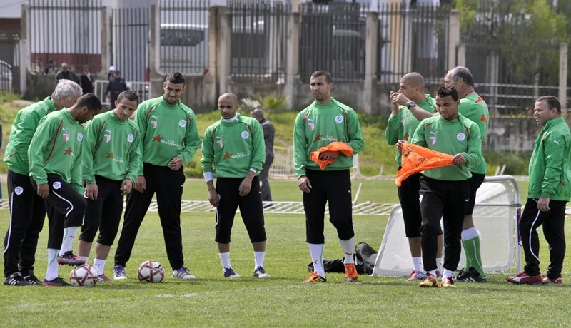 ‬ ‮”‬الخضر‮” ‬ينهون تربص بوشاوي‮ ‬ويشرعون‮ ‬غدا في‮ ‬معسكر التحديات بسيدي‮ ‬موسى‮