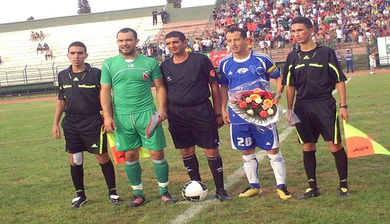 وداد تلمسان يتعثّر وديا أمام بلعباس، عوامر يصاب وغياب سايح وطويل يثير استياء المدرب عمراني