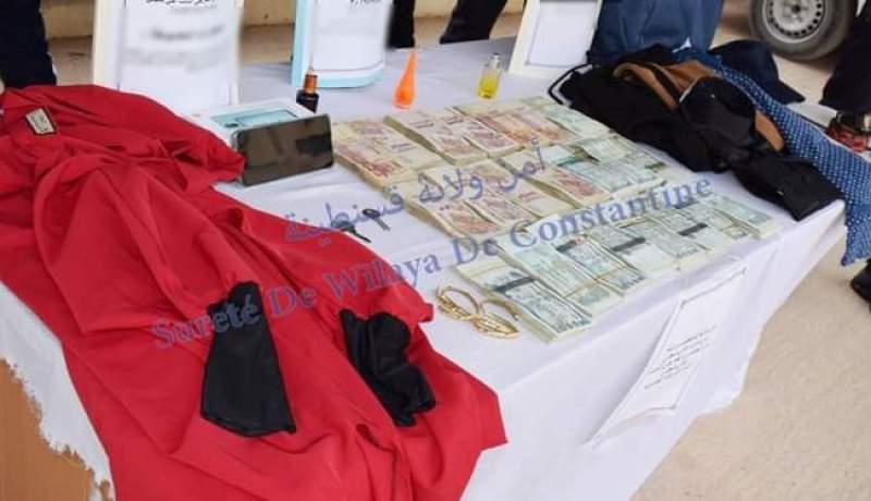أمن قسنطينة يحل لغز قضية سرقة تنكر الفاعل الرئيسي فيها بجلباب