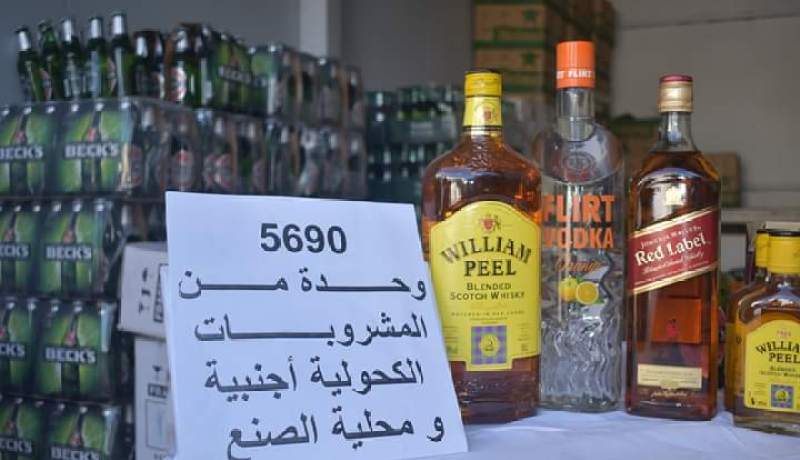 أم البواقي: توقيف شخص وحجز أزيد من 5600 قارورة خمر