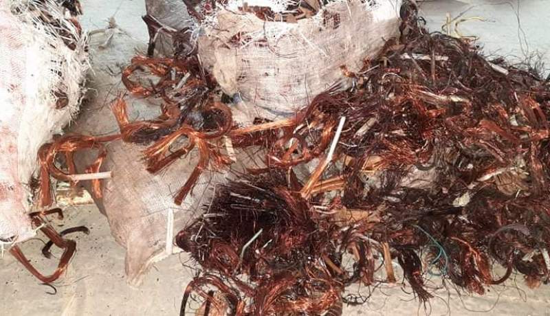 الوادي: الجمارك تحبط تهريب ازيد من 12قنطار نحاس