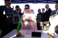 فرعون تضع حجر الأساس لبناء مركز تقني للاتصالات في الحدود الجزائرية الموريتانية