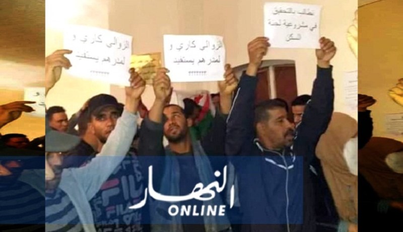 سكان قمار ينتفضون على قائمة السكن ويطالبون بفتح تحقيق حولها