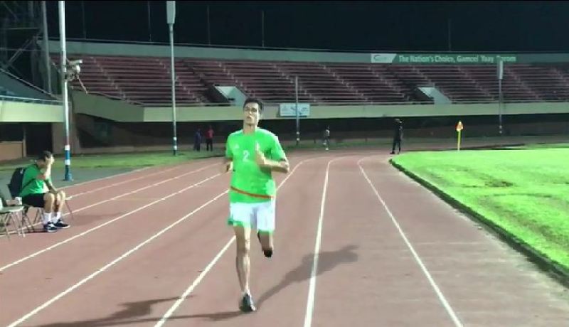 بالفيديو.. ماندي يجري حصة تدريبية إسترخائية بعد اللقاء