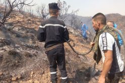بالصور.. هبة تضامنية مع رجال الحماية المدنية في إخماد حرائق ولاية باتنة
