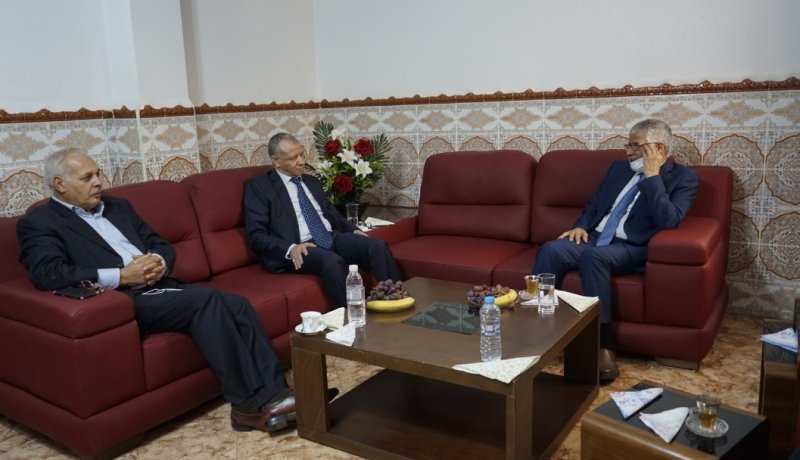 بن قرينة يستقبل سفير الجمهورية العربية الصحراوية