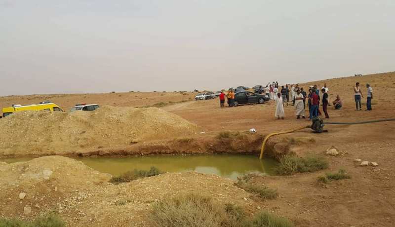 بالصور.. وفاة طفل غرق في بركة للسقي بعين الحجل في المسيلة