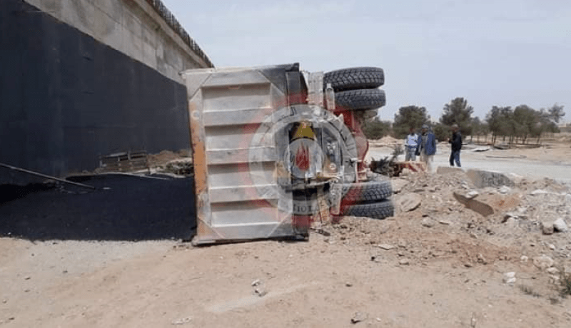 الجلفة: 3 جرحى في إنحراف شاحنة وإصطدام 7 سيارات بعين معبد