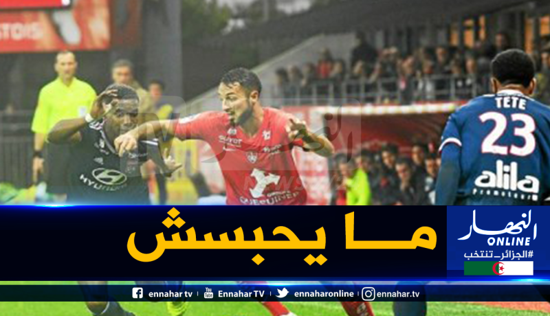 بلقبلة يسجل هدفا عالميا مع بريست ضد ليل