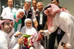 بالصور- أكبر معمرة أندونيسية في السعودية لأداء الحج