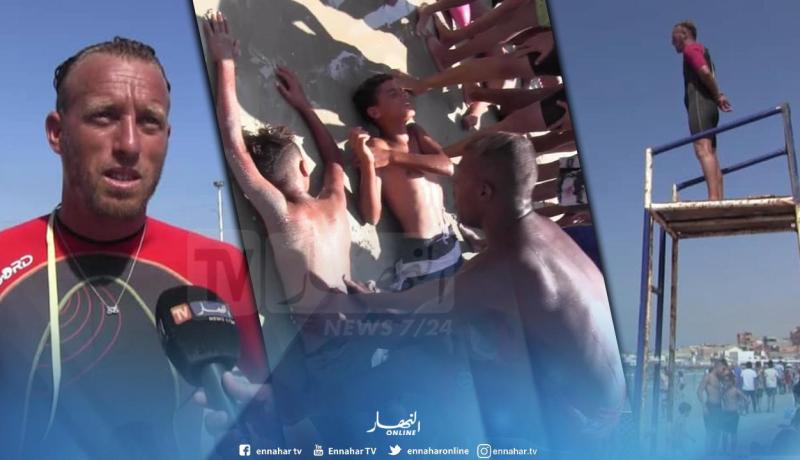 أعوان حراسة الشواطئ الموسميين بدون أجور في وهران