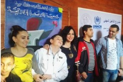 سلاف فواخرجي تشارك أطفال التوحد في يومهم العالمي