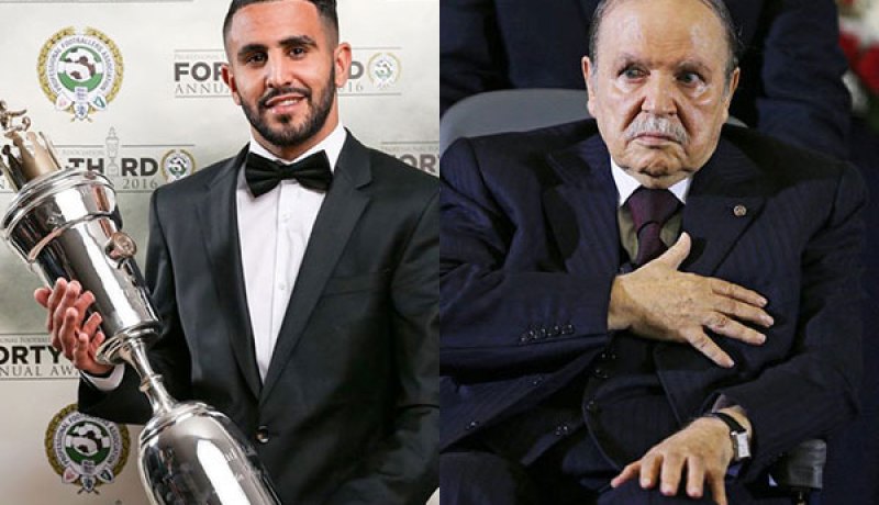بوتفليقة يهنئ رياض محرز
